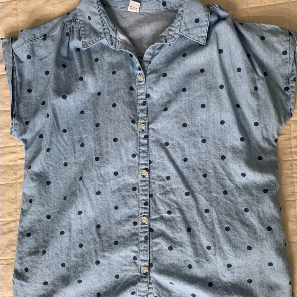 Old Navy, Medium, chambray top